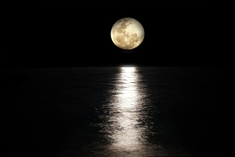 Moon Night Sky